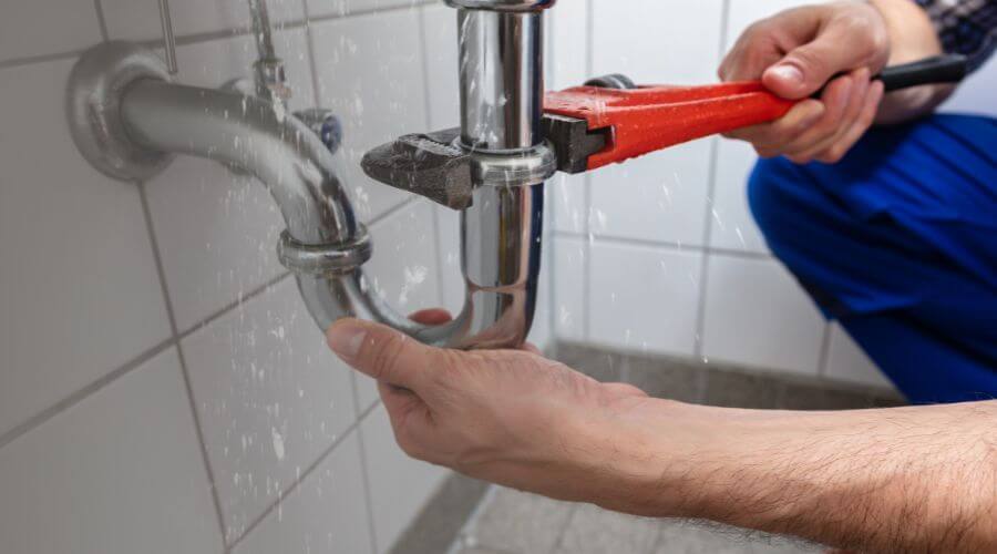 Electric tankless water heater installation in Central Falls, RI